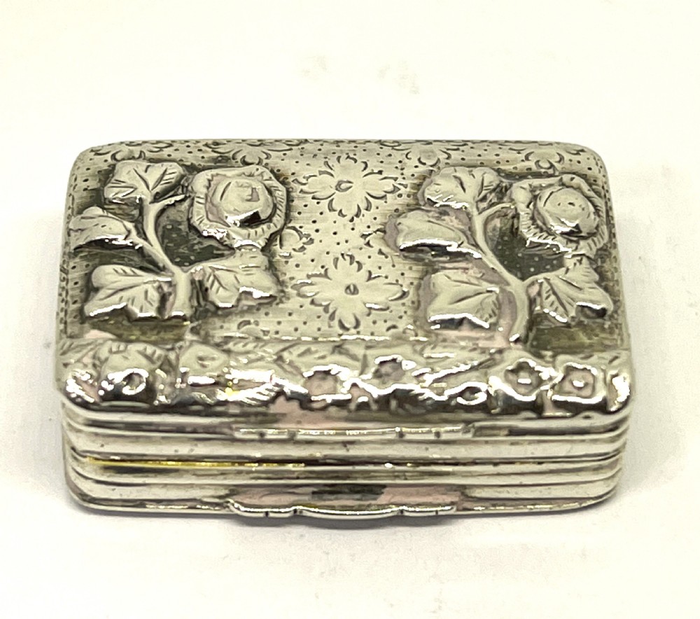 George IV Silver Vinaigrette