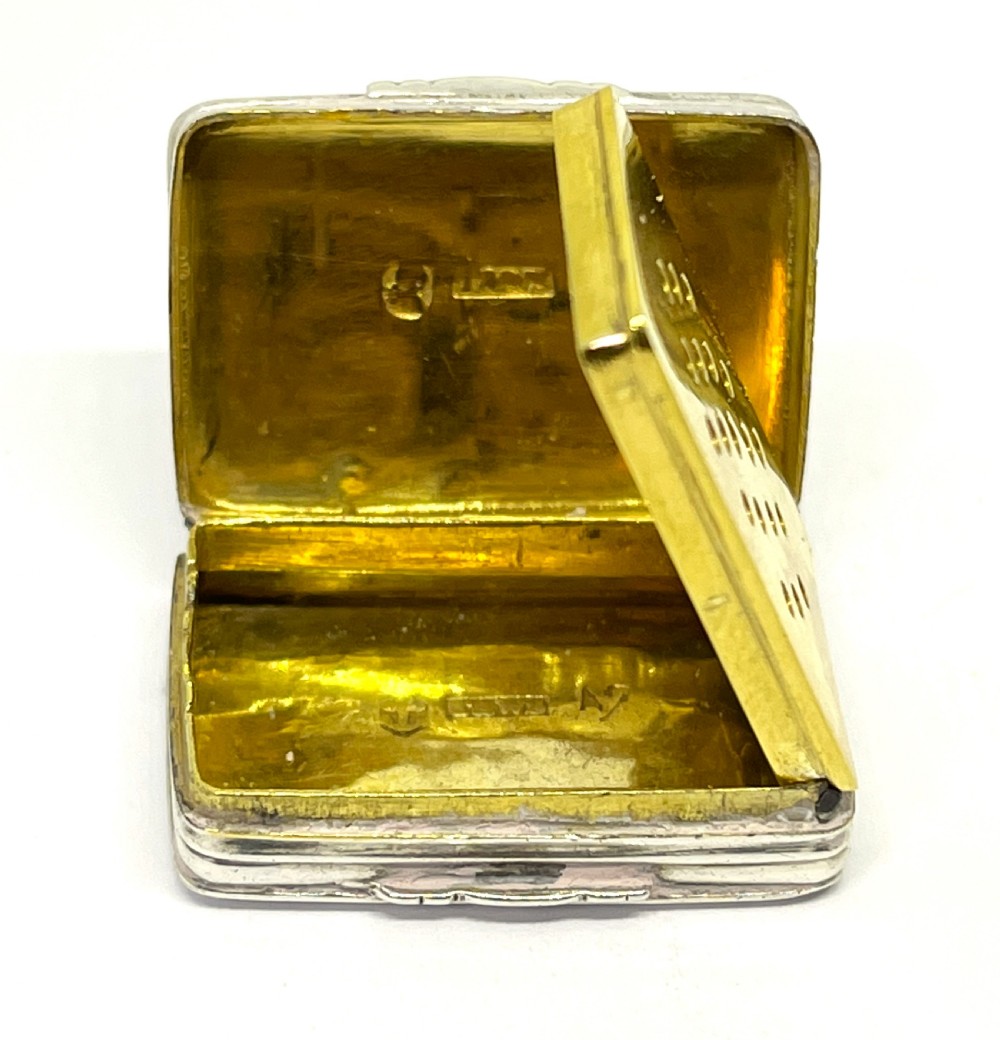 George IV Silver Vinaigrette View III
