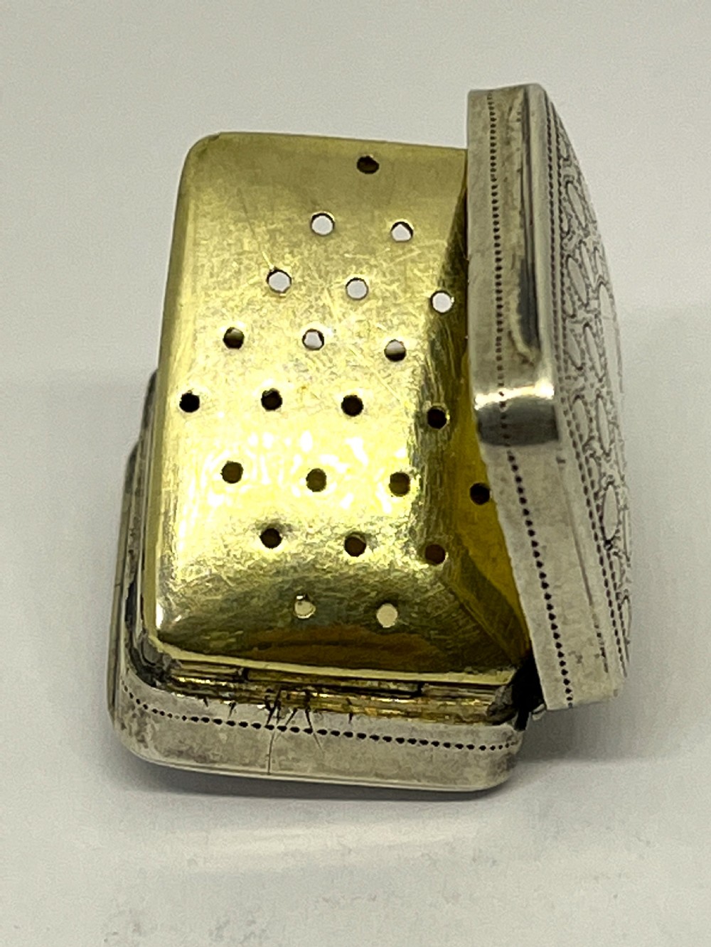 Georgian Silver Vinaigrette View IV