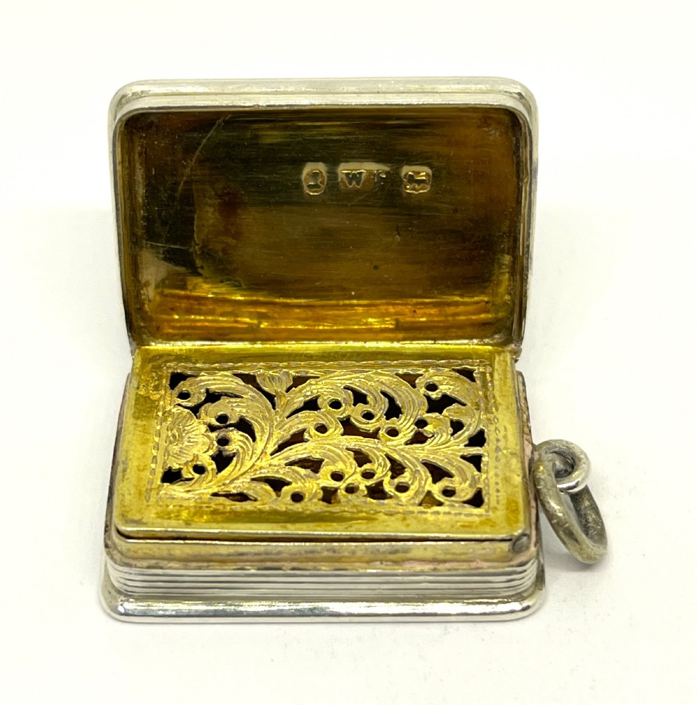 Fine William IV Silver Vinaigrette