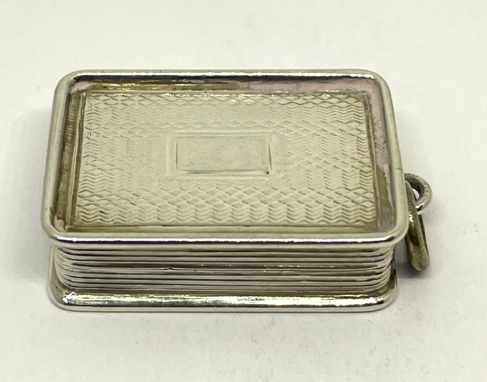 Fine William IV Silver Vinaigrette View II
