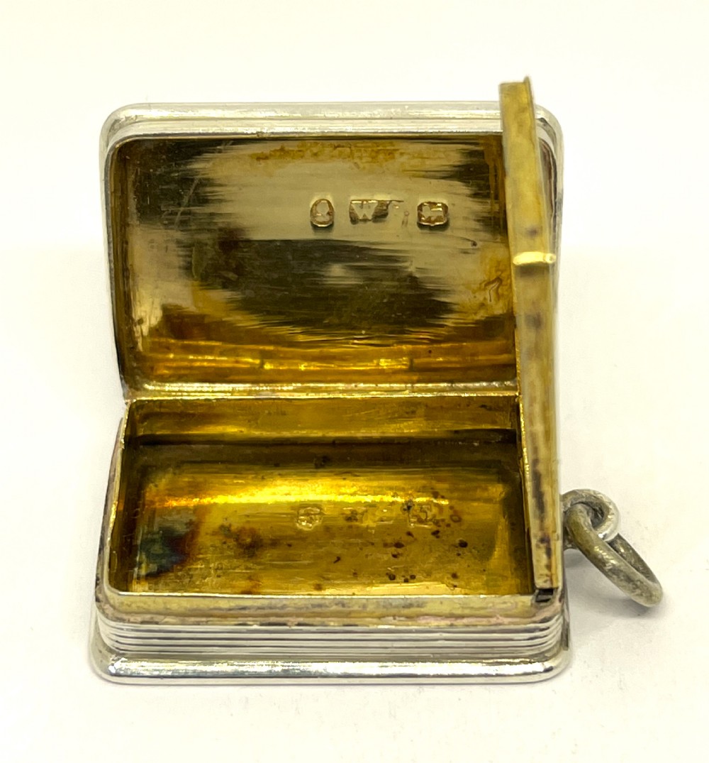 Fine William IV Silver Vinaigrette View III