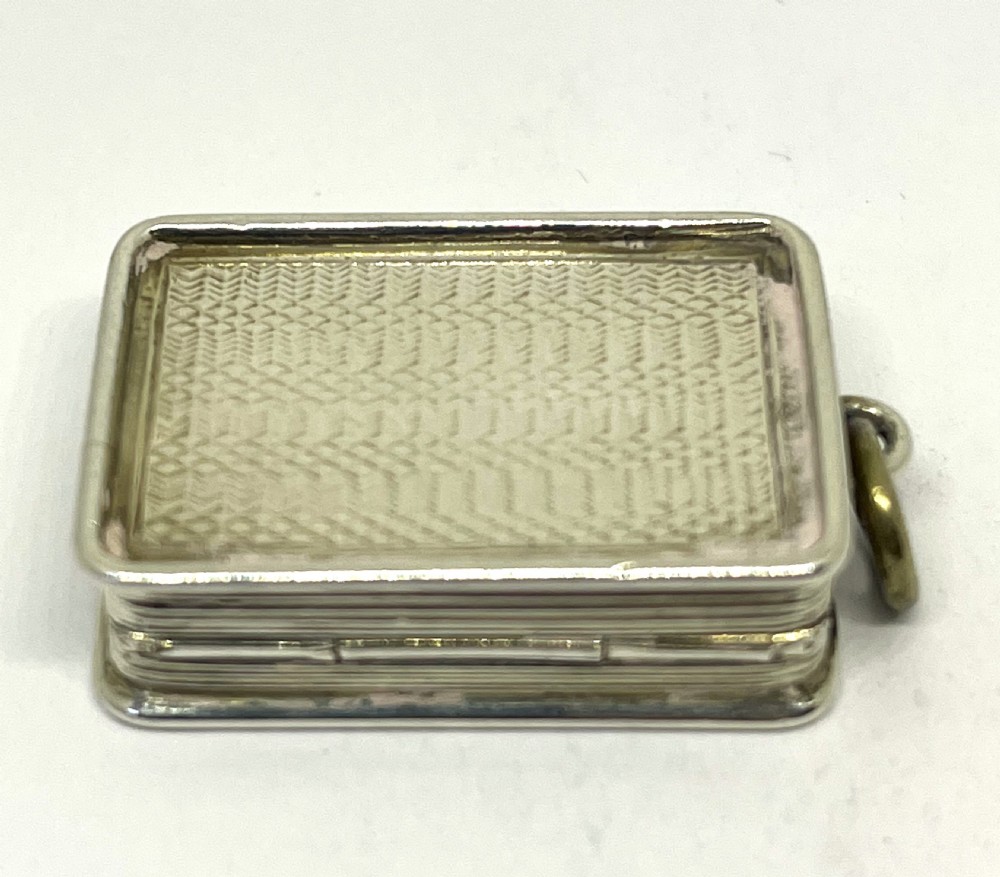 Fine William IV Silver Vinaigrette View V