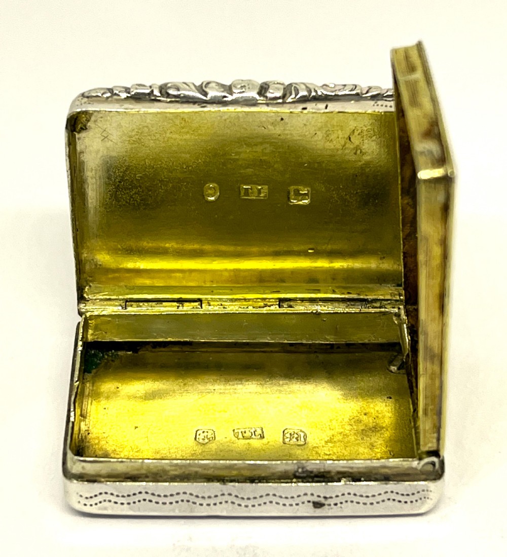 Fine William IV Silver Vinaigrette View III