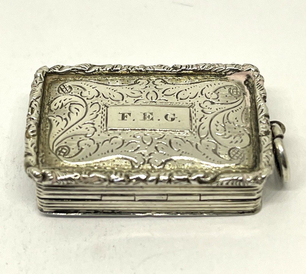 Fine William IV Silver Vinaigrette