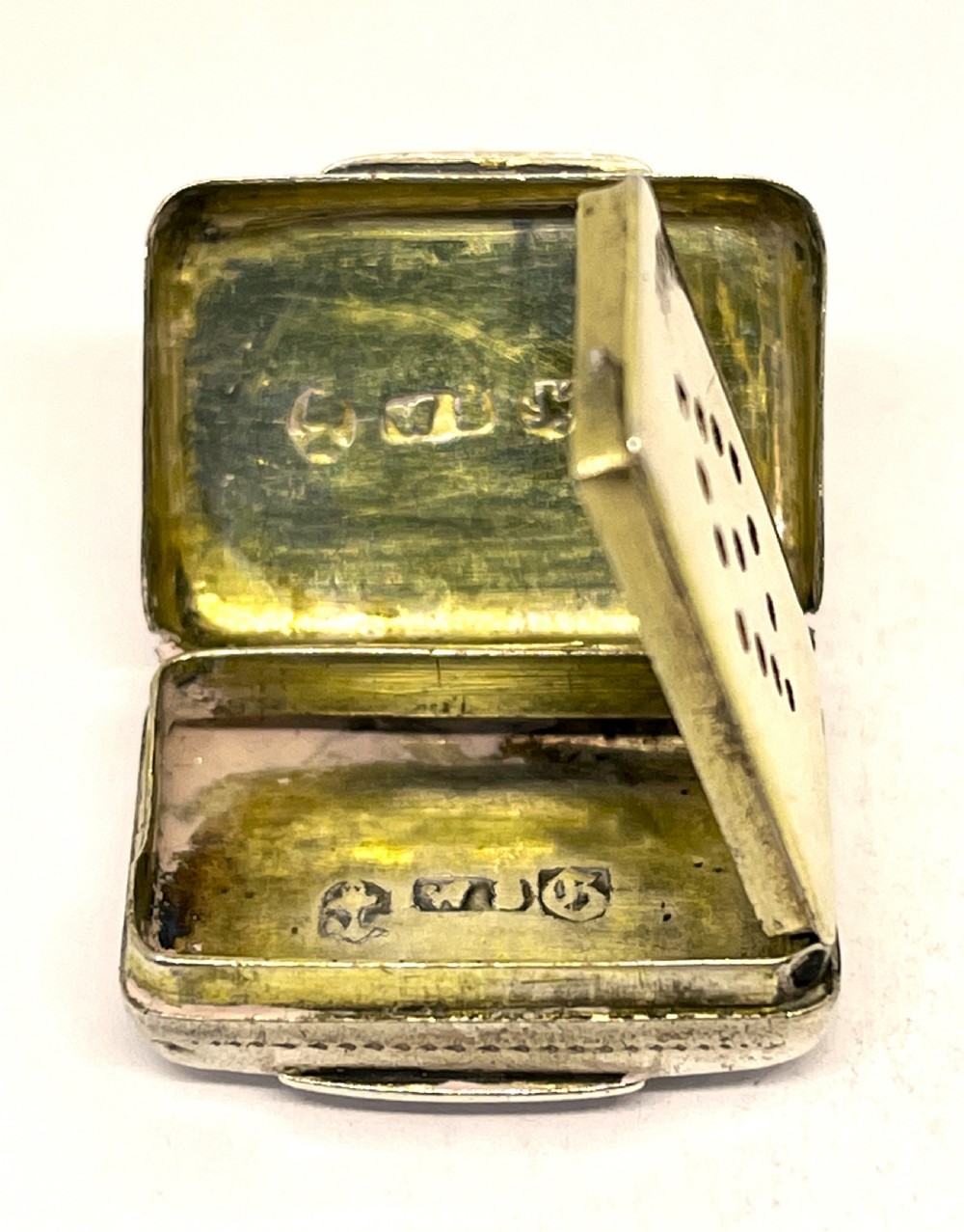 William IV Silver Vinaigrette View III