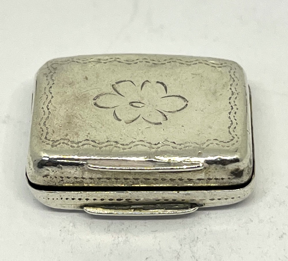 William IV Silver Vinaigrette View V