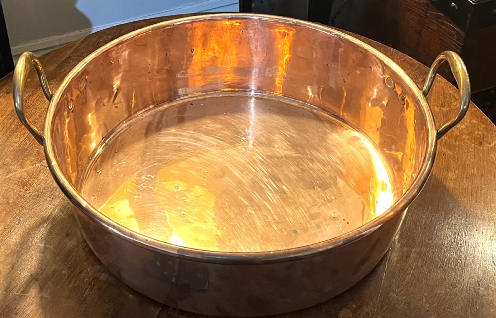 Country House Copper Twin Handled Preserve Pan View III