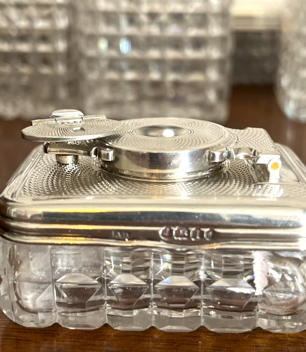 Georgian Kingwood & Silver Dressing Table Box View XVIII