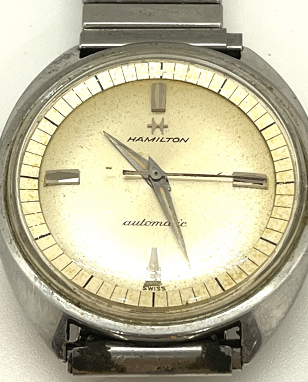 Hamilton Automatic Stainless Steel 21 Jewel Wristwatch