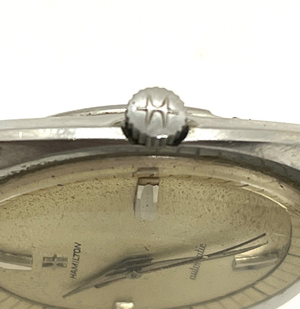 Hamilton Automatic Stainless Steel 21 Jewel Wristwatch View V