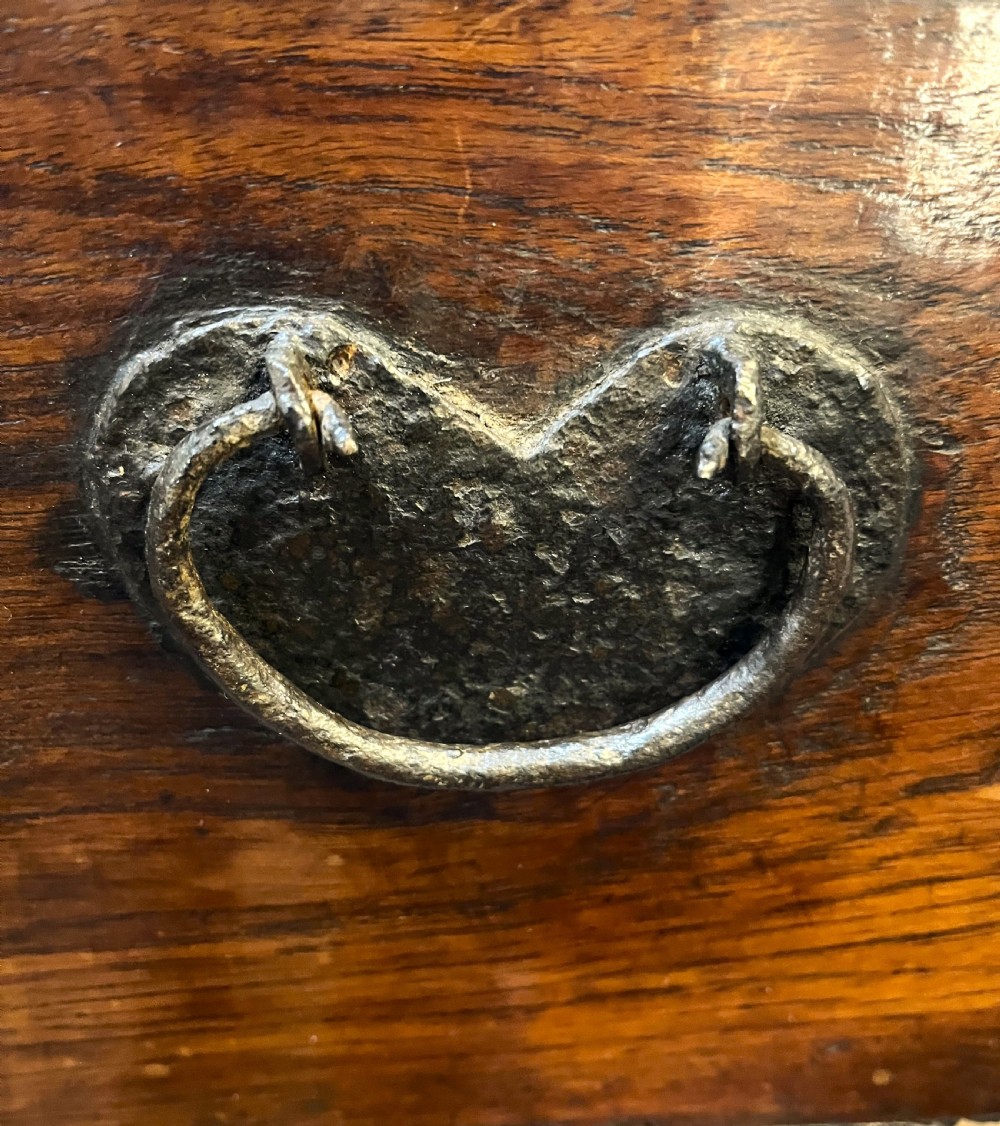 18thC Small Coffer/Marriage Chest View VII