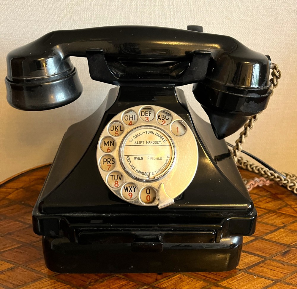 GPO 1930's Fully Converted Telephone & Bell Box