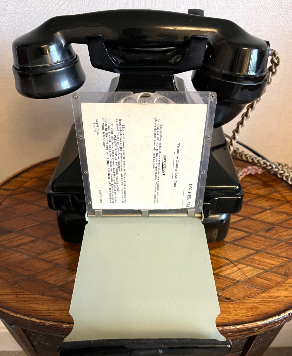 GPO 1930's Fully Converted Telephone & Bell Box View III