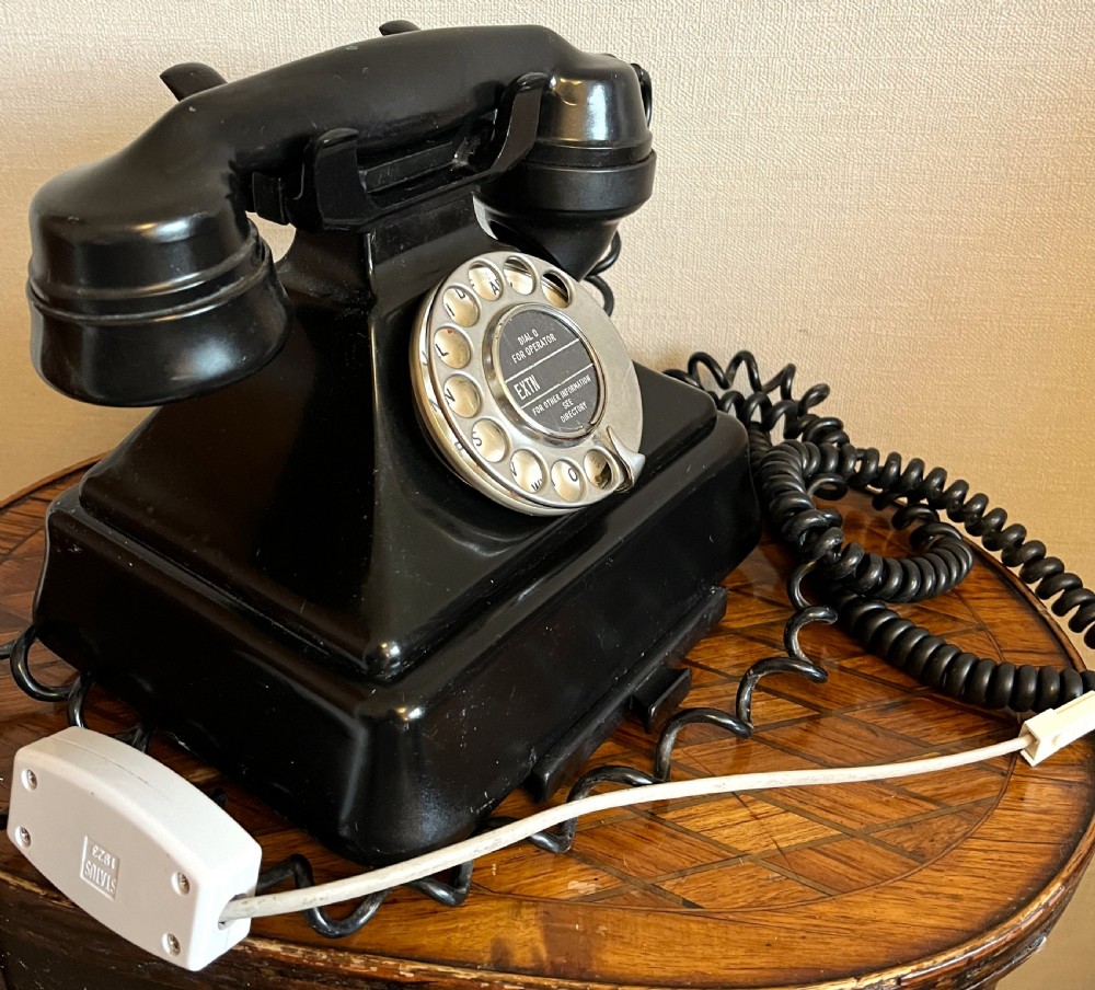 GPO 1930's Fully Converted Bakelite Telephone View IV
