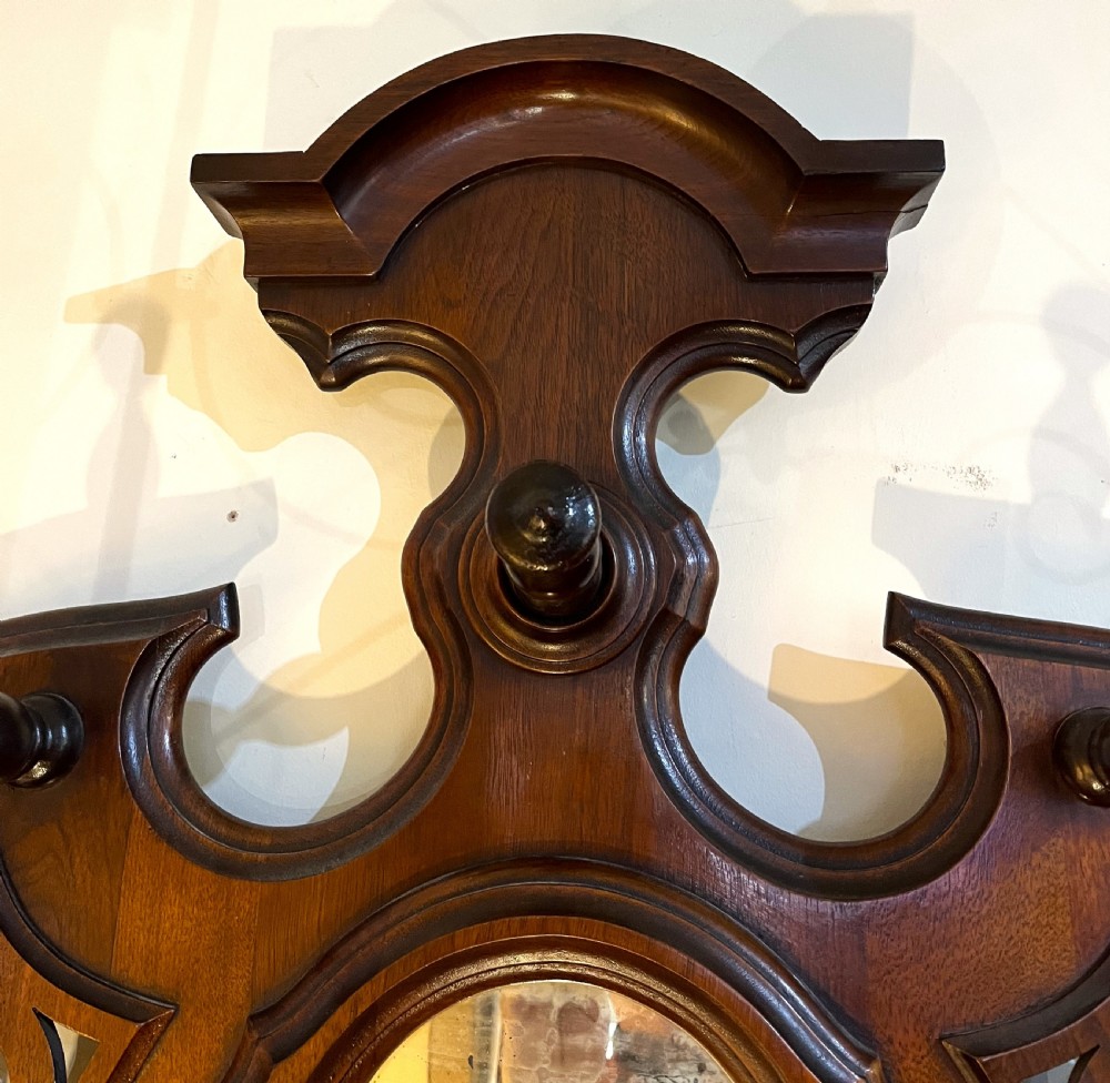 Fine Quality Art Nouveau Walnut Hall Stand View VII