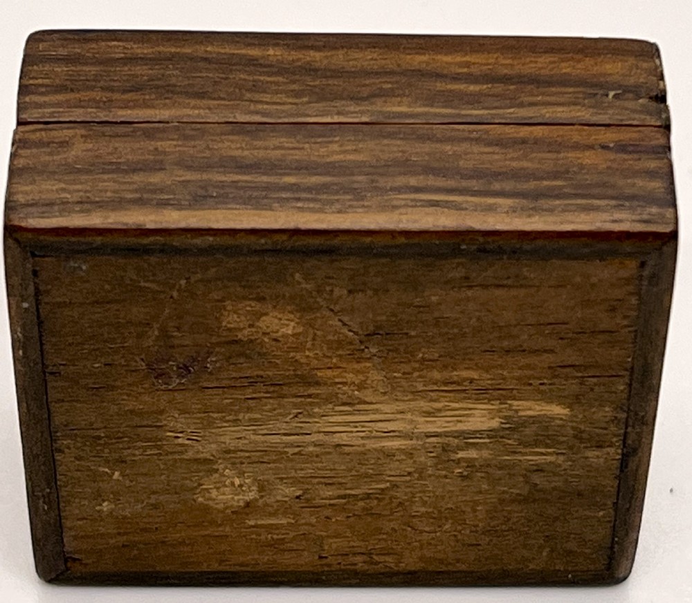 Fine Tunbridge Ware Postage Stamp Box View IV