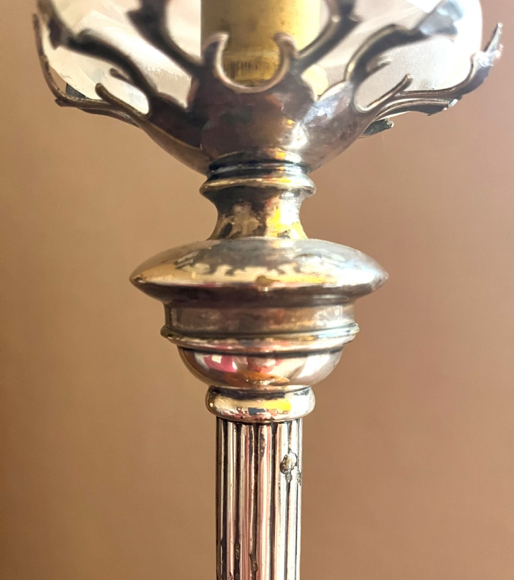 Walker & Hall Table Lamp From The Gaiety Theatre Dublin View V
