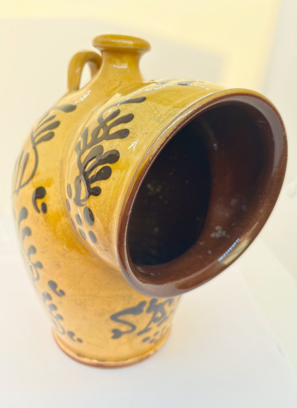 19th Century North Of England Stoneware Salt Pig View III