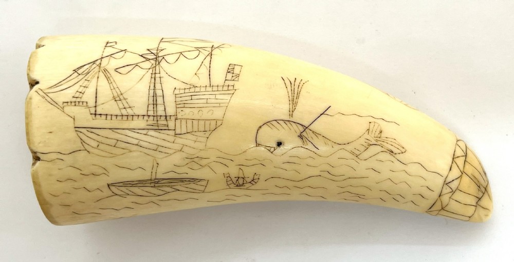 Early 19th Century Scrimshaw
