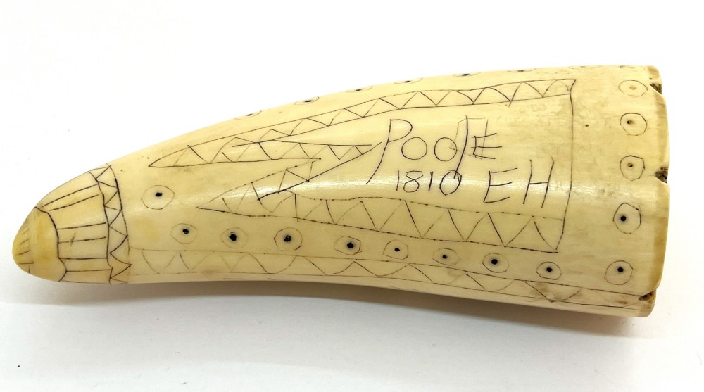 Early 19th Century Scrimshaw View II