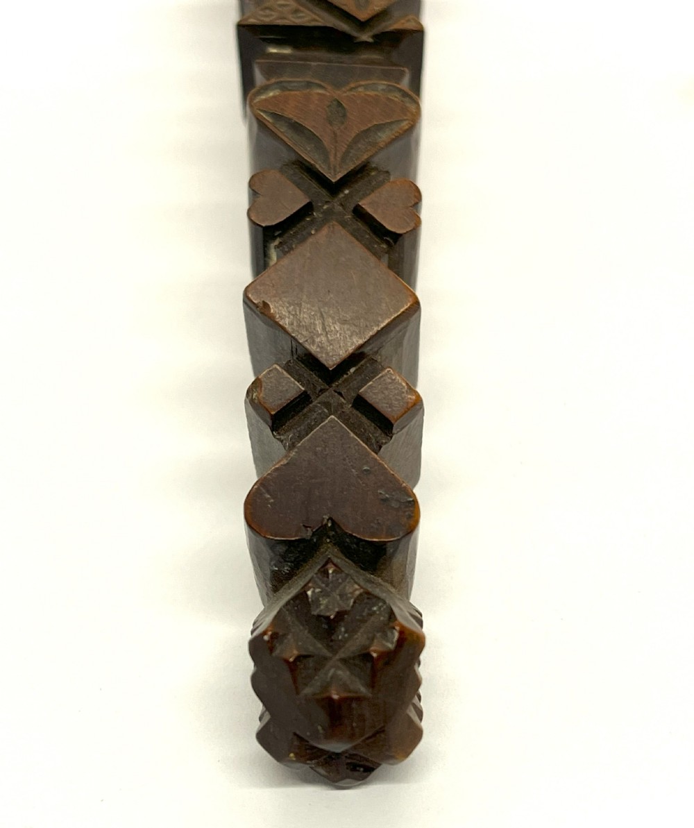 19th Century Curved Love Token View VI