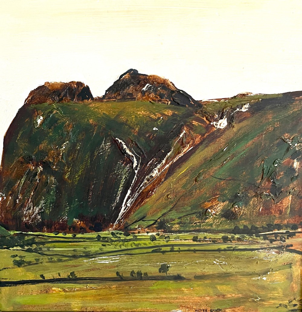 Peter Brook RBA (1927-2009) Oil On Board View II