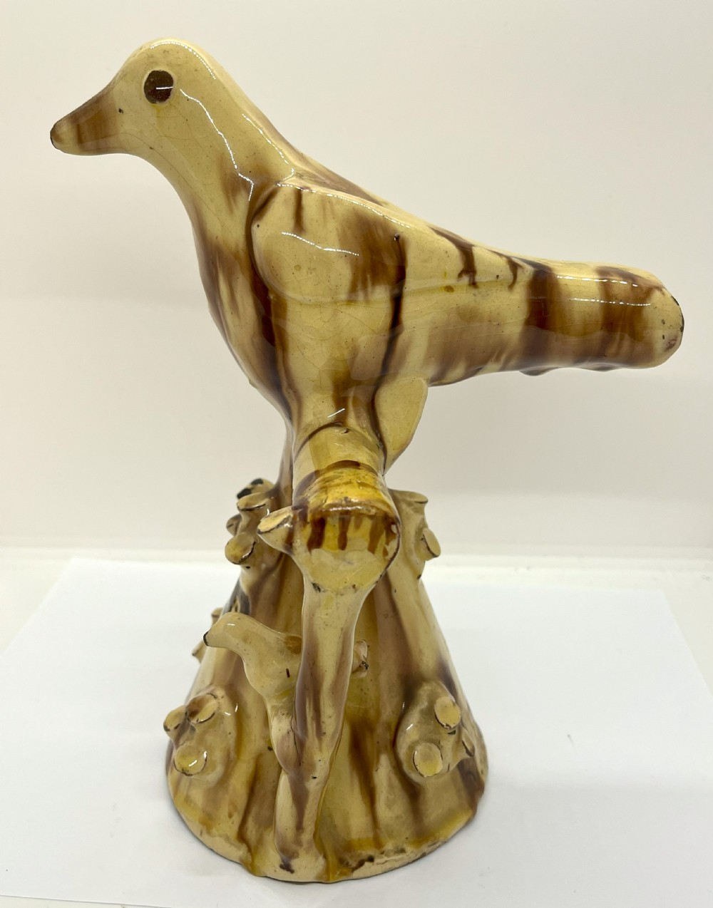 Halifax Pottery Slipware Bird Whistle View II