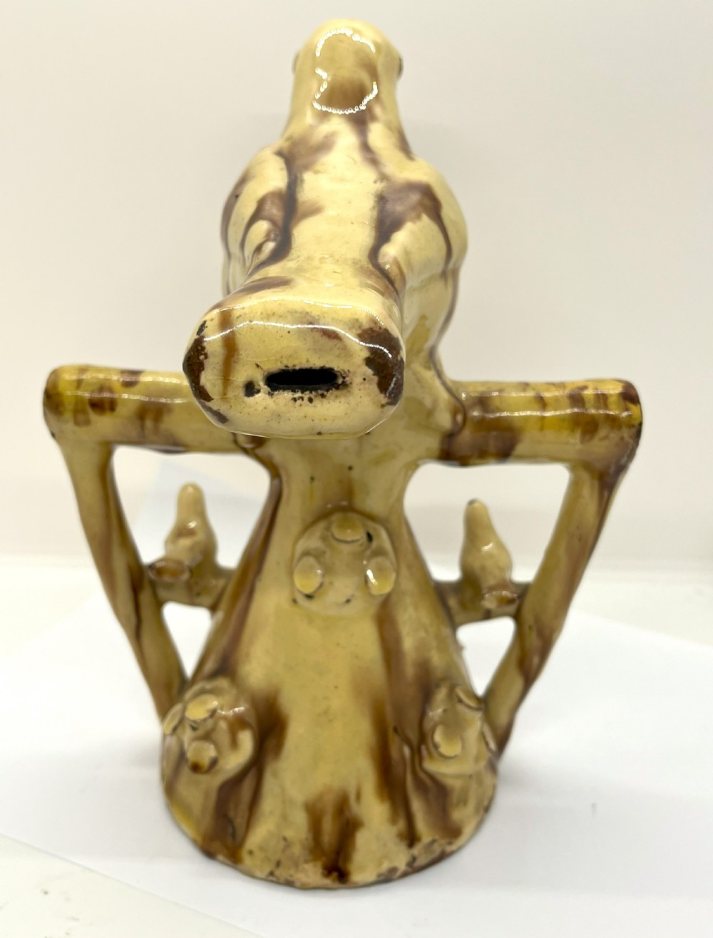 Halifax Pottery Slipware Bird Whistle View III