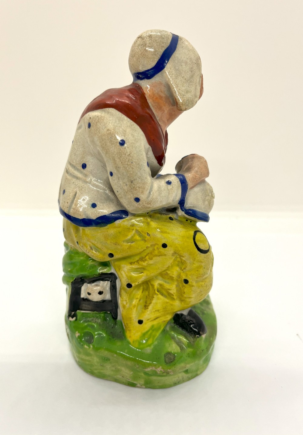 Early Staffordshire Pearlware Jobson & Nell Figures View VII