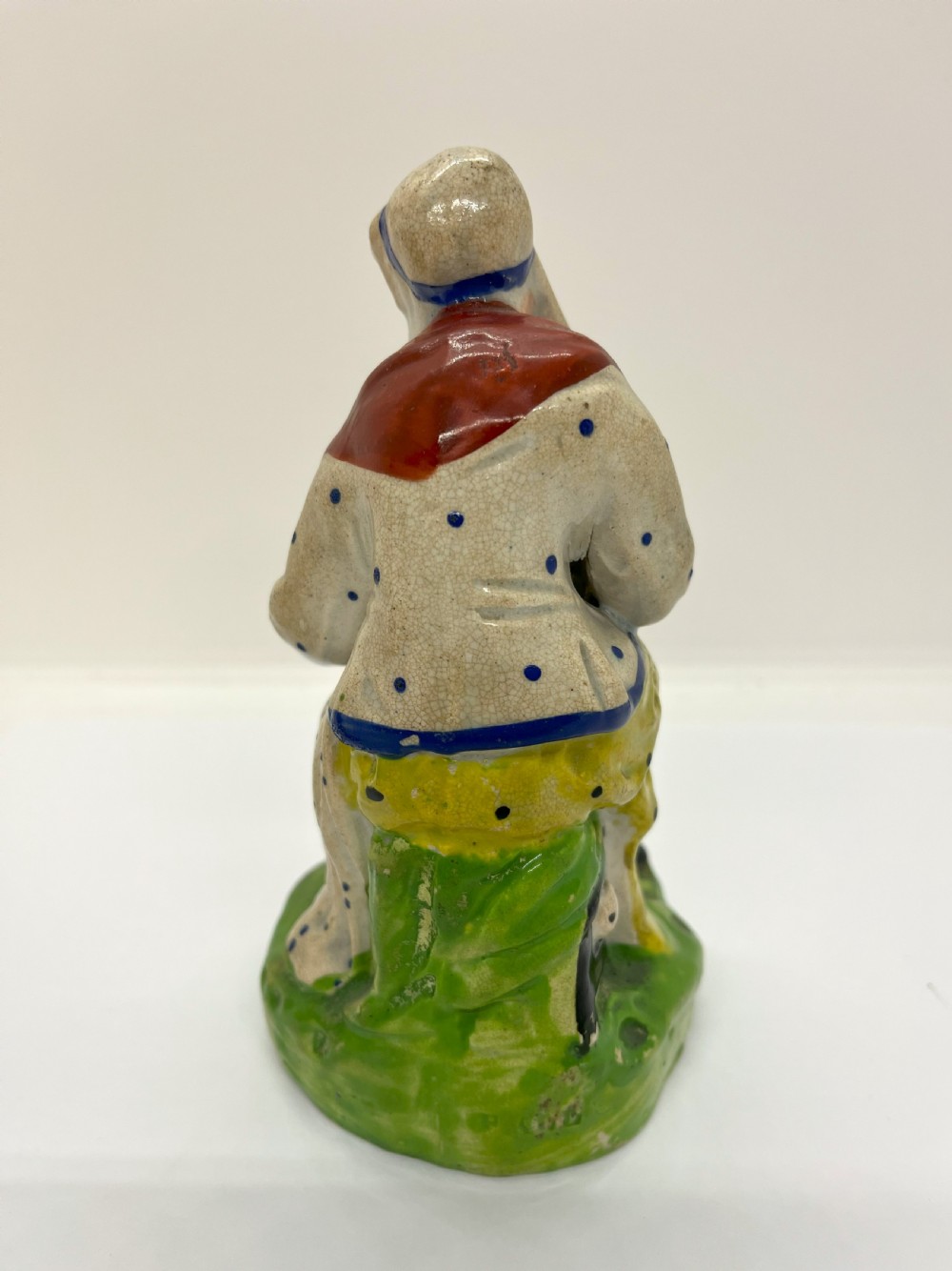 Early Staffordshire Pearlware Jobson & Nell Figures View VIII