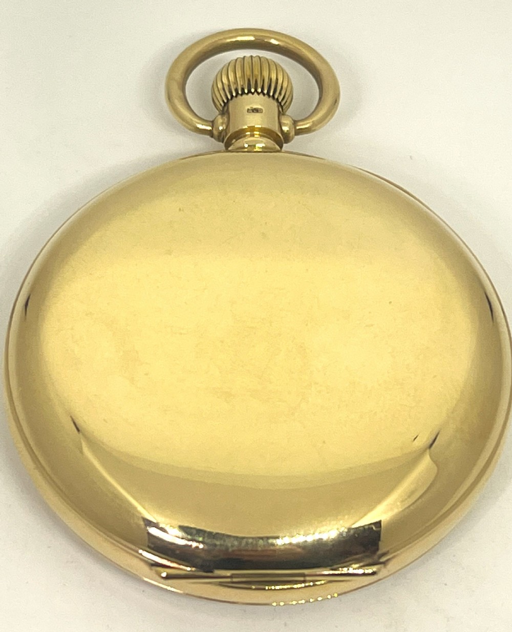 Fine Buren Grand Prix 9ct Gold Pocket Watch View III