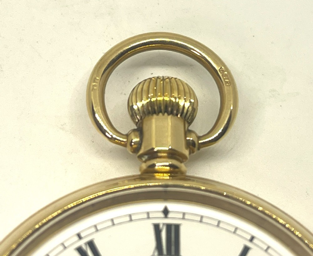 Fine Buren Grand Prix 9ct Gold Pocket Watch View IV