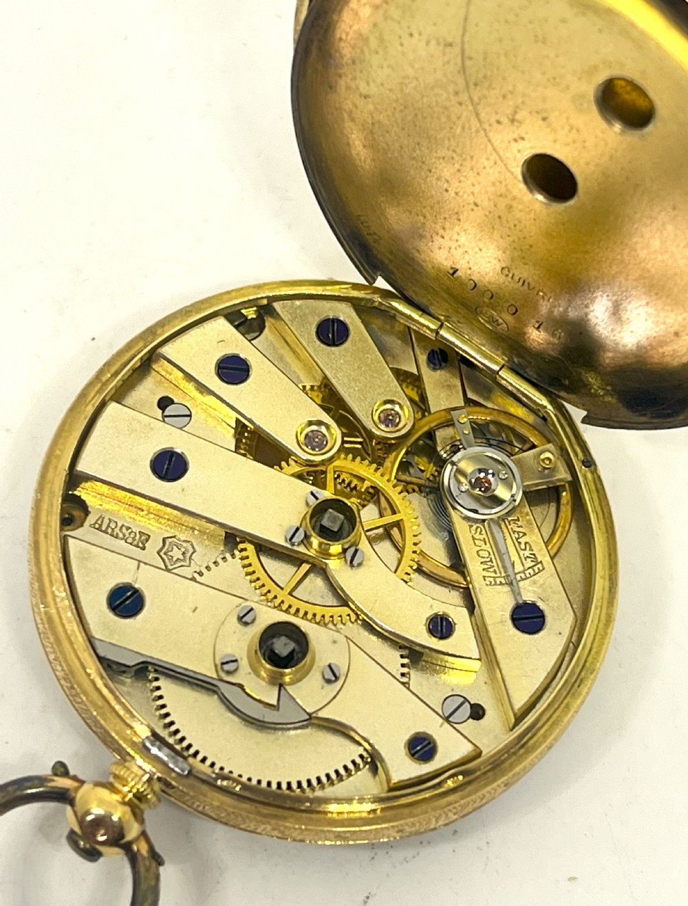 18ct Gold Ladies A.Robert Pocket Watch View VIII