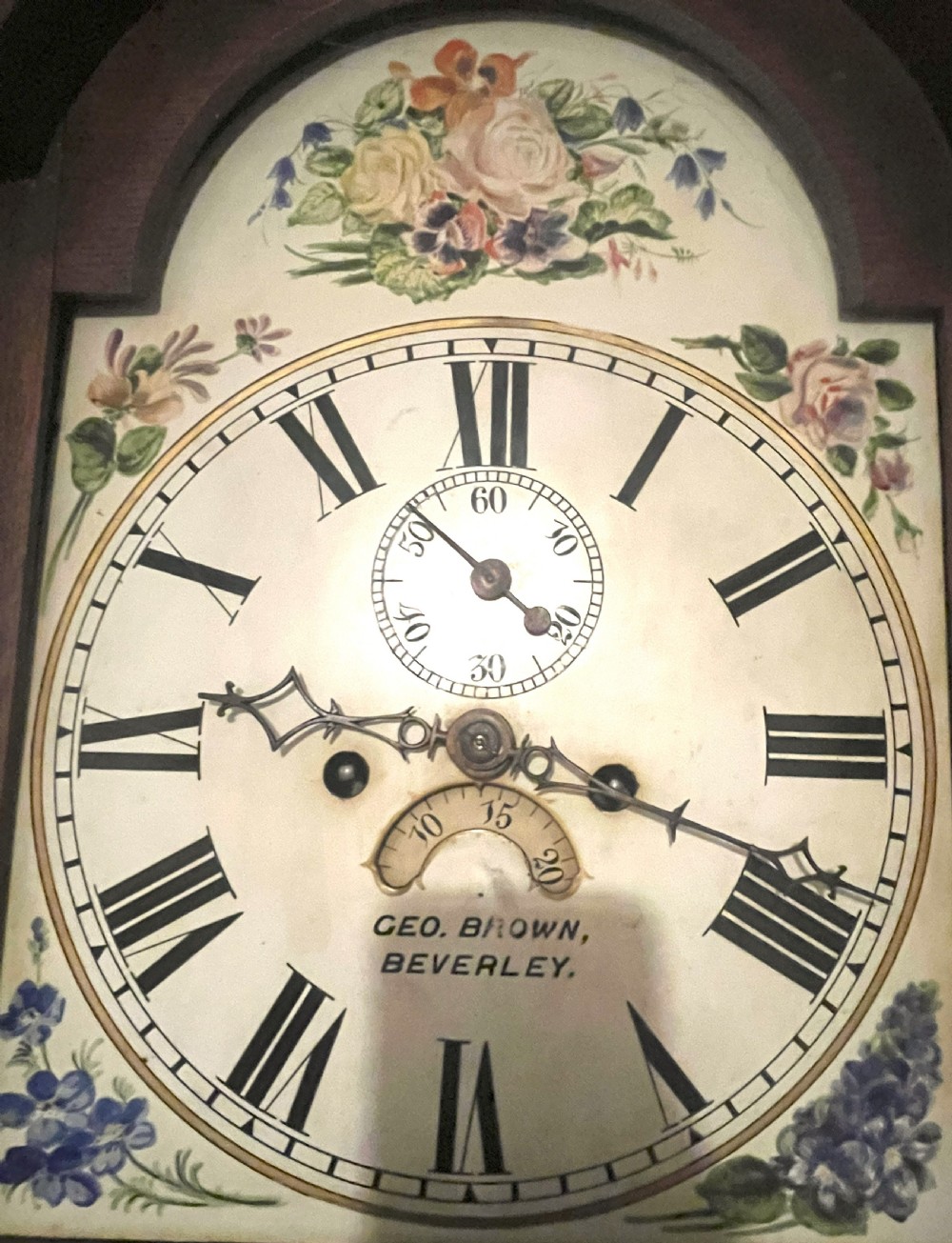 George III Longcase Clock George Brown Beverley View IV