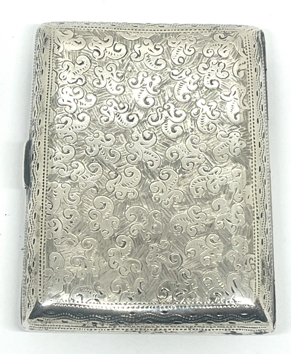 Fine Silver Cigarette Case View II