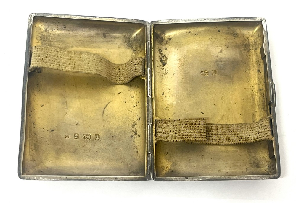 Fine Silver Cigarette Case View III