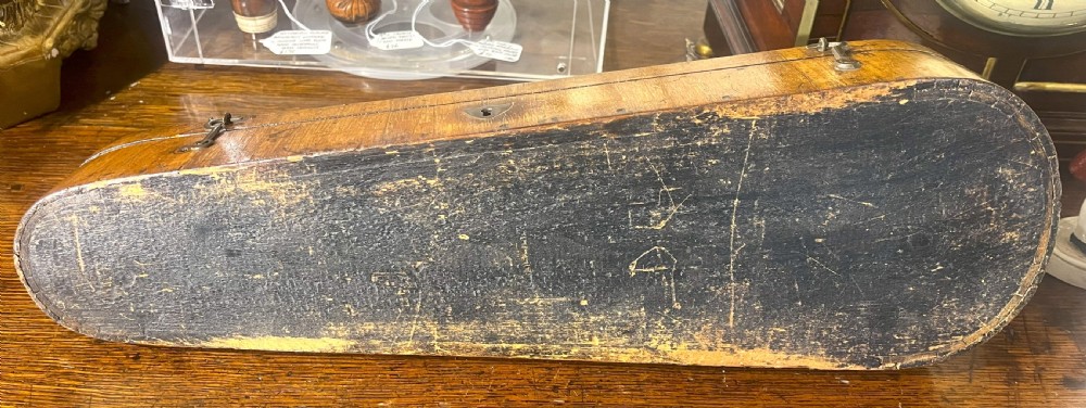 Rare Luthiers Apprentice Violin And Case c1850 View XII