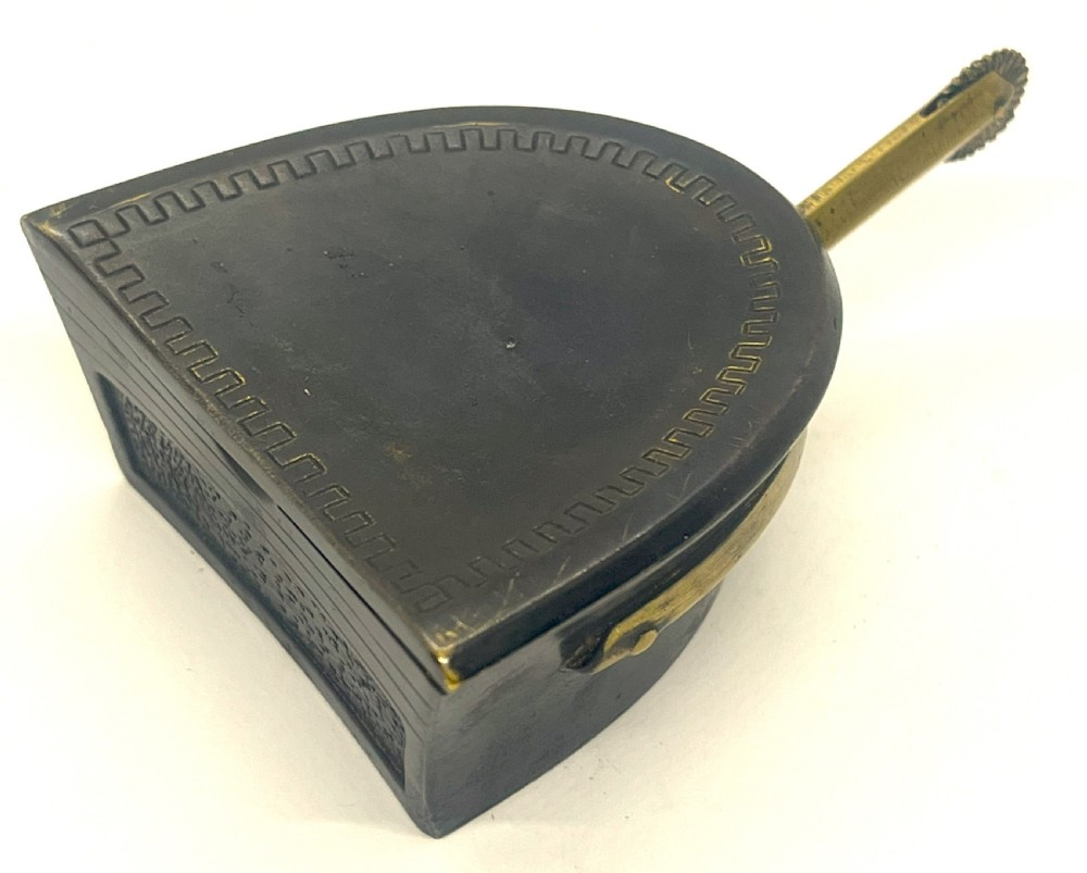Victorian Novelty Snuff Box As A Spurred Heel.