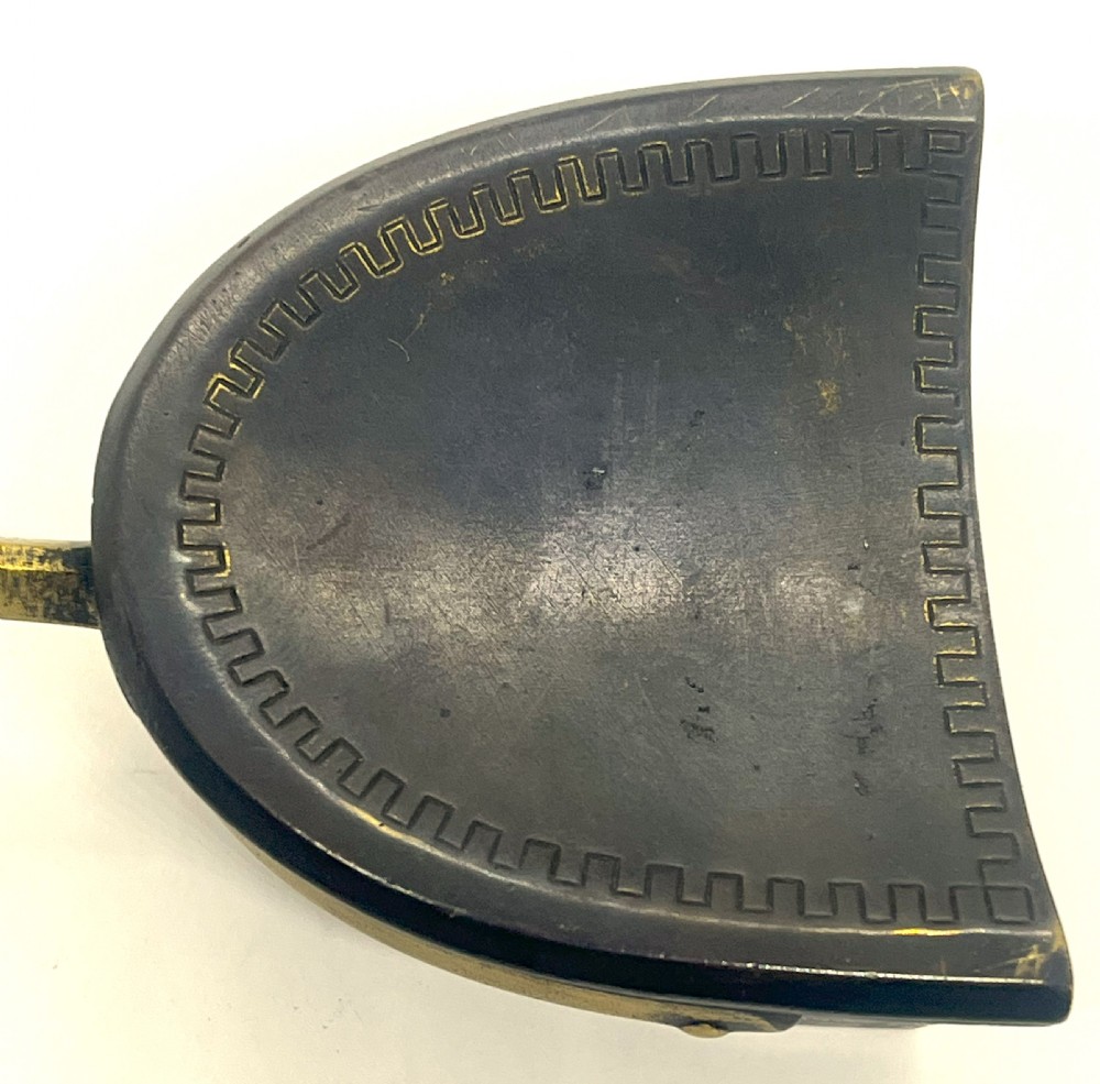 Victorian Novelty Snuff Box As A Spurred Heel. View IV