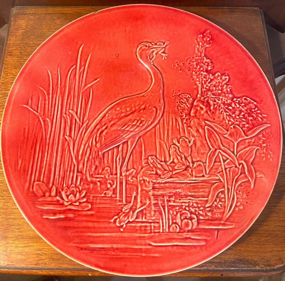 Burmantofts Pottery Faience Wall Plaque