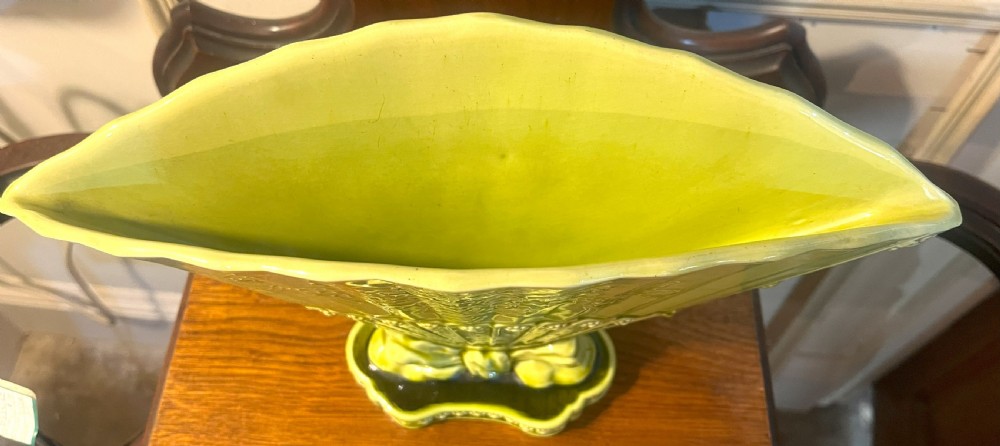 Burmantofts Pottery Fan Vase View III