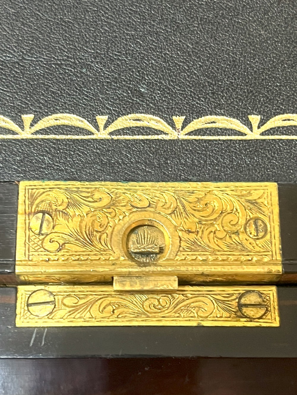 Fine Quality Coromandel Desk Top Writing Slope View VI