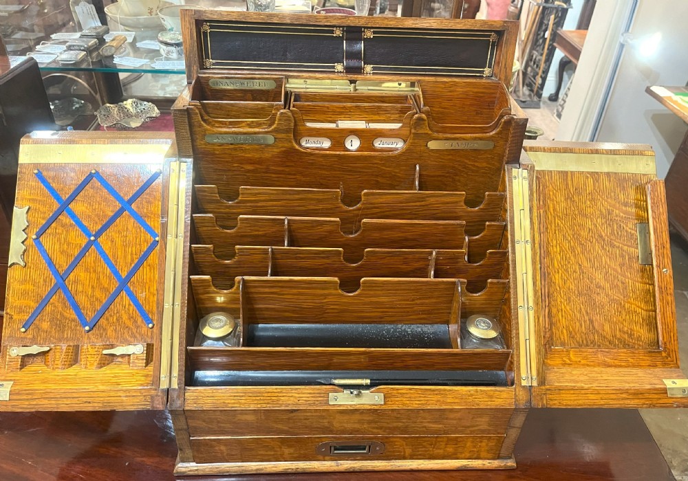 Incredible Desk Top Stationery Cabinet View IV