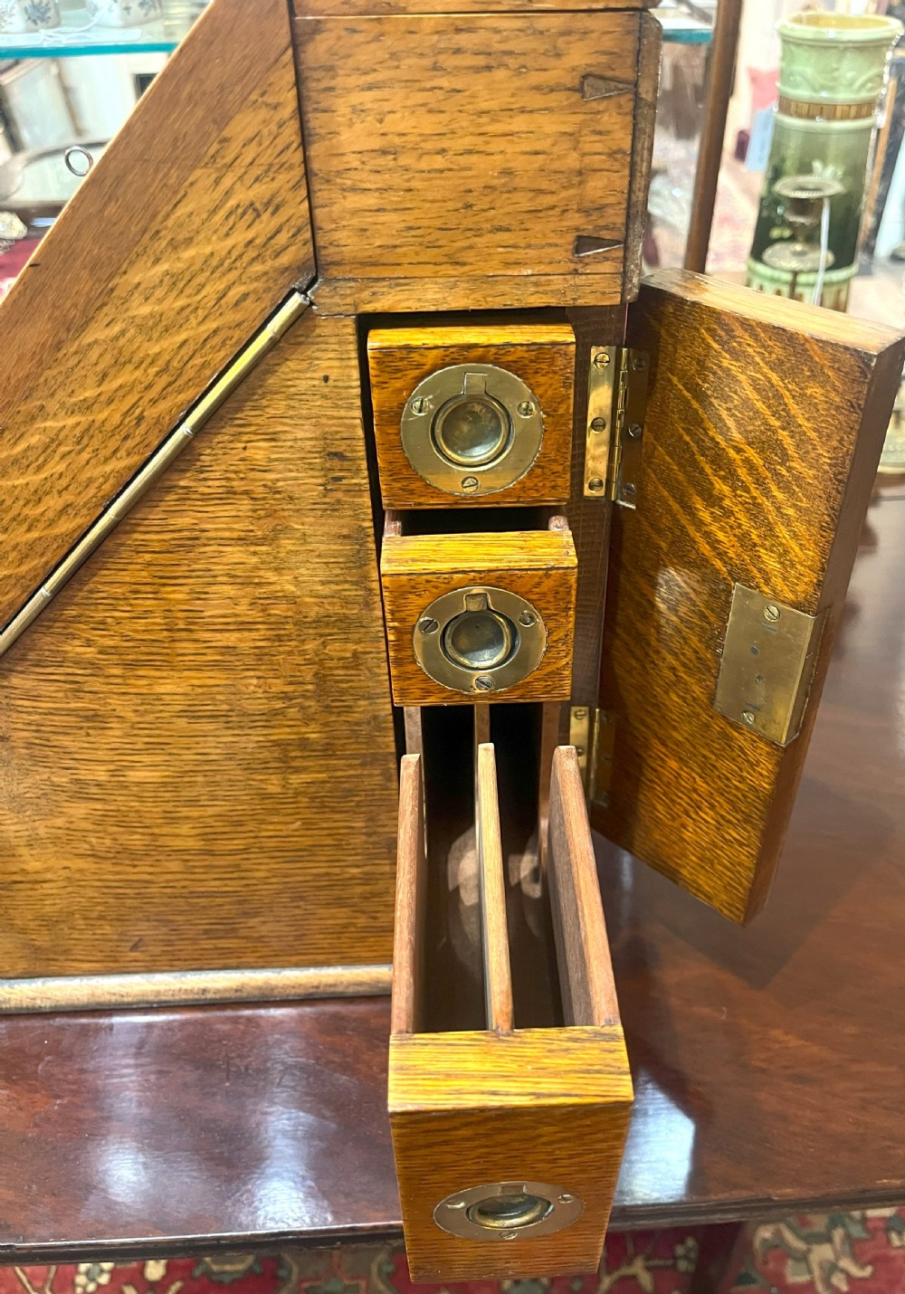 Incredible Desk Top Stationery Cabinet View XV