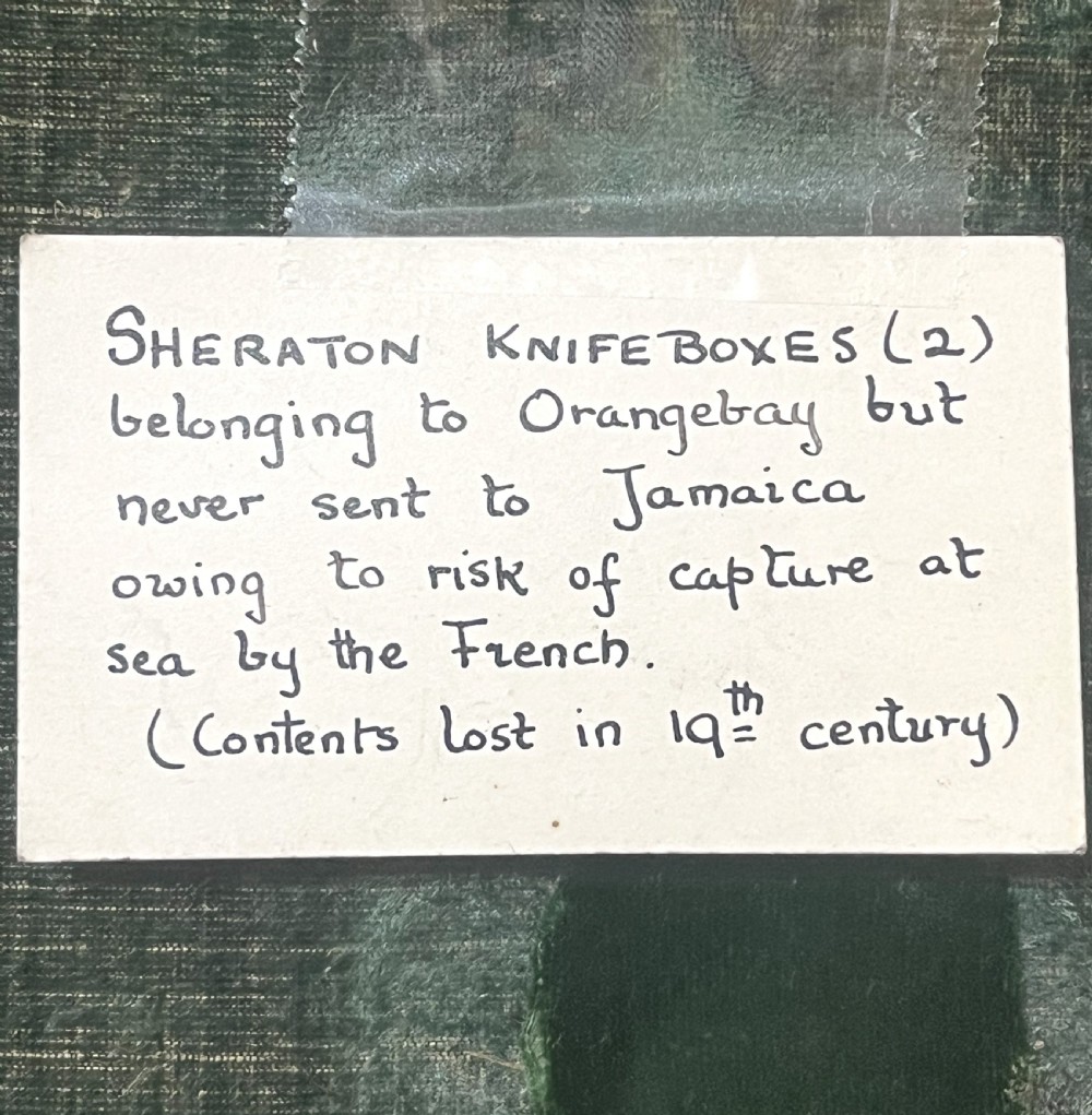 Georgian Knife Box With Silver Mounts View VII