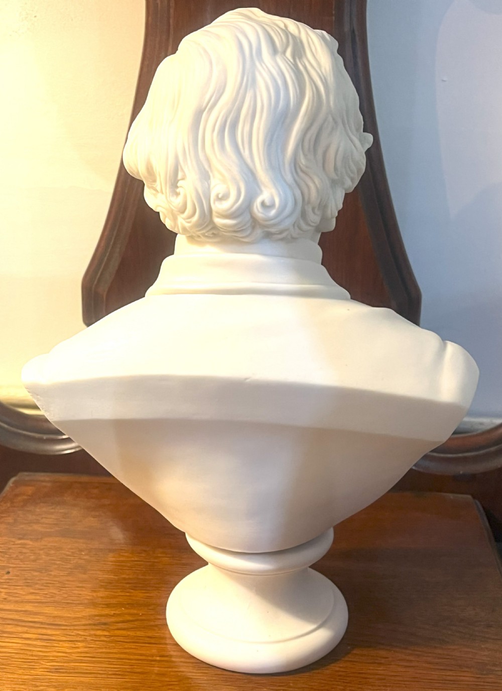 Fine 19th Century Parian Bust Of Disraeli View IV