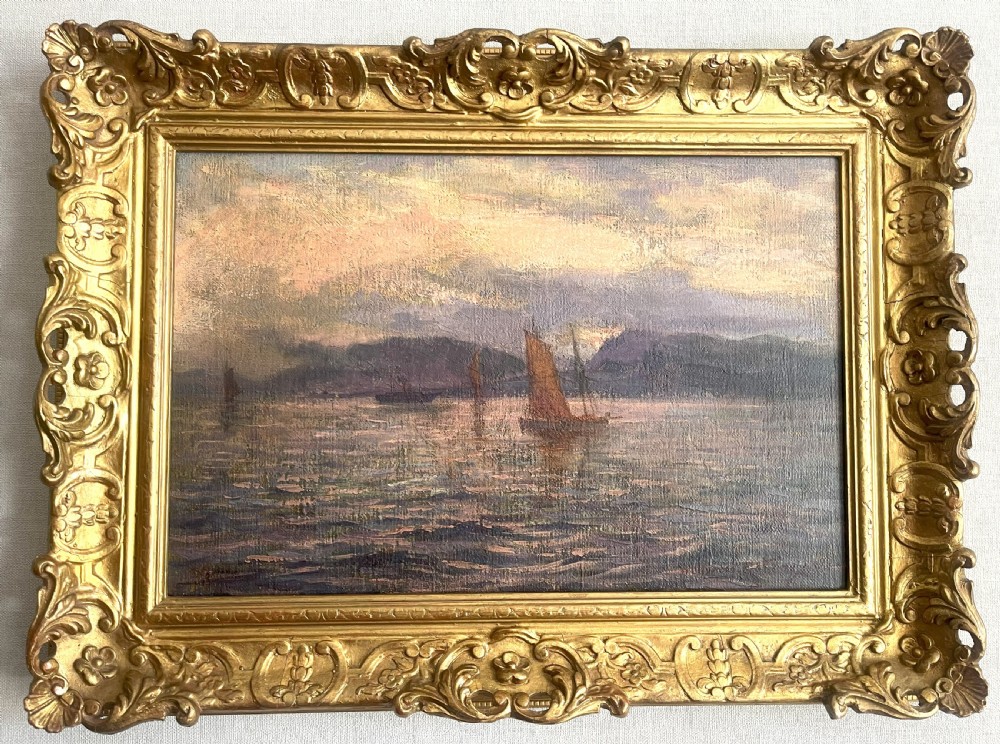 Alexander William Wellwood Rattray ARSA, RSW Oil On Canvas