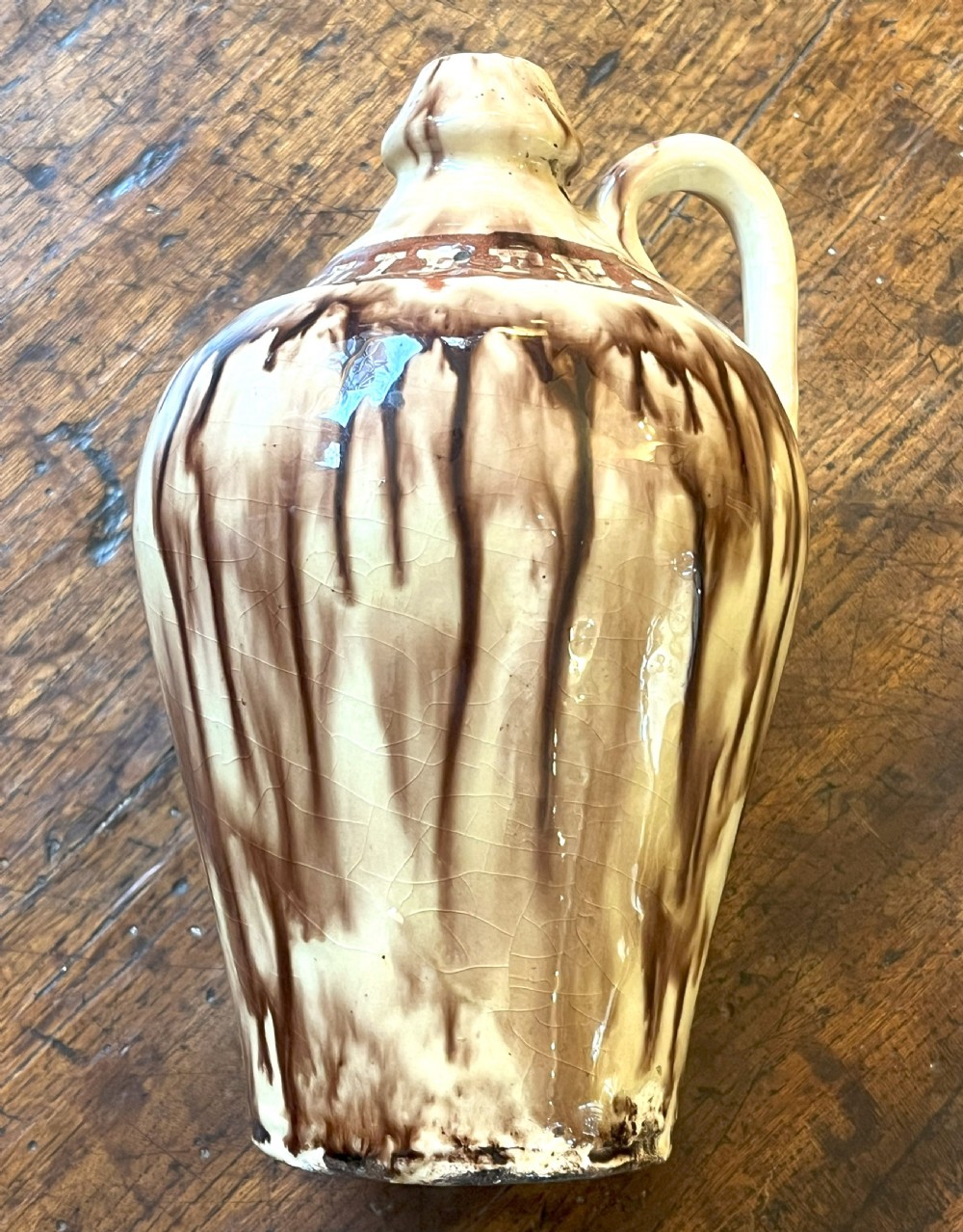 George III Halifax Red Earthenware Flagon View VI