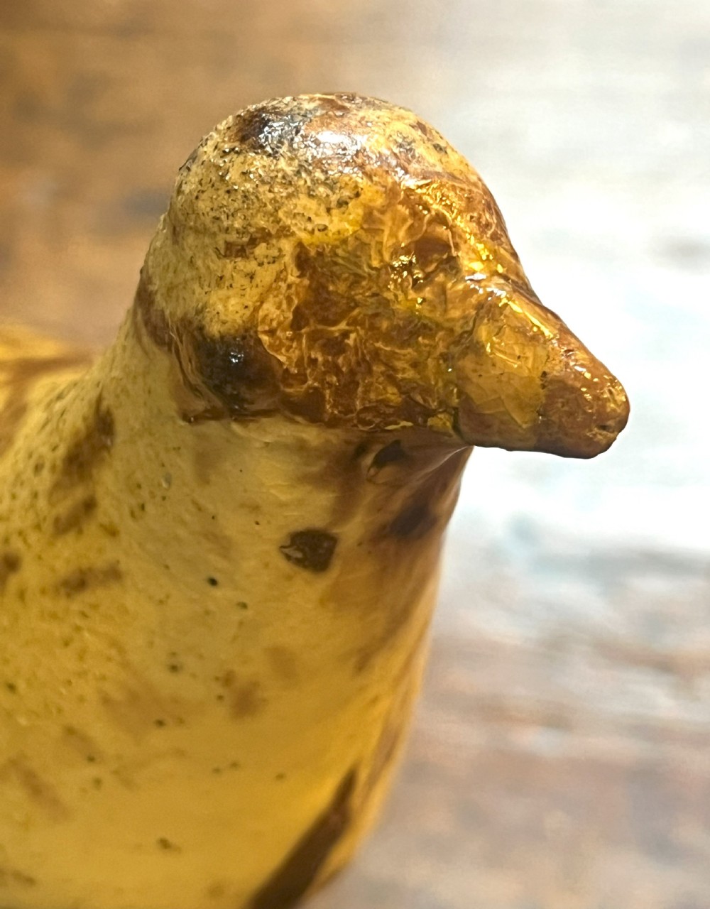 Rare 19th Century Earthenware Bird Whistle View VII